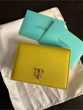 Tiffany & Co. Leather Card Holder / Coin Purse – Made in Italy
